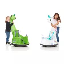 Carrito Eléctrico Giratorio Inflable Dinosaurio 12v Control