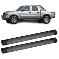 Estribo Plataforma Aluminio Grafite Ford Ranger Cd Xls 2011