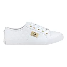 Tenis Para Mujer G By Guess Blanco Ggbacker2-a