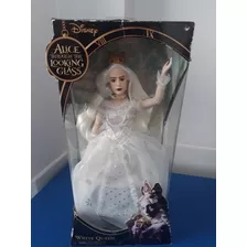 Boneca Rainha Branca Alice Através Do Espelho Jakks Pacific 