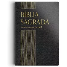 Bíblia Sagrada Clássica Preta Almeida Corrigida Fiel