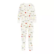 Pijama Niño Old Navy Print Enterito Blanco