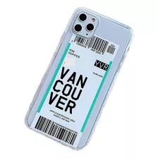 Funda Boleto D Avión Air Ticket Vancouver Canadá + Mica 9h