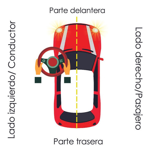 Par Espejo Nissan Ichi Van 1991 1992 1993 1994 Manual Negro Foto 3