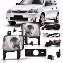 Kit Farol Milha Corsa Hatch Sedan Montana 2003 A 2010