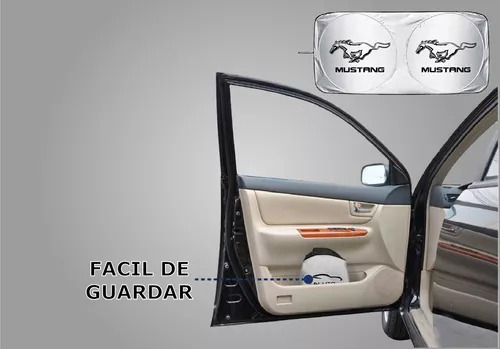 Sunshade Parasol De Auto Mustang Gt V8 2015 Ford Con Logo T3 Foto 6