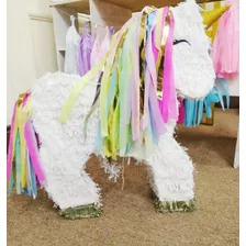 Piñata Unicornio Tipo Mexicana Cumpleaños. Caba