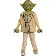 Traje De Yoda Para Niños Disfraz Oficial Lego Star War...