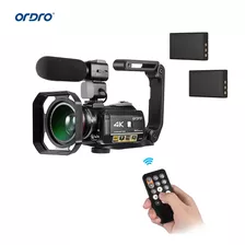 Videocámara Digital Ordro Ac3 4k Con Wifi