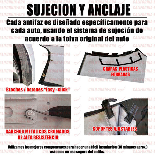 Antifaz Protector Premium Mitsubishi Outlander 2004 05 2006 Foto 3