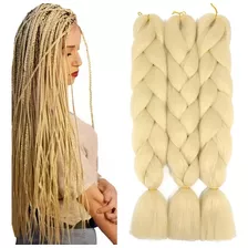 Extensiones De Pelo Sintético Para Trenzas Africanas Rubio