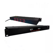 Fonte Rack Eletrônica 12vdc X 15a / 16 Saídas 16 Câmera