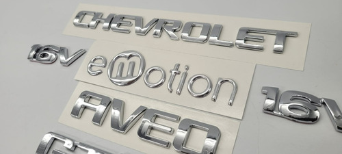 Chevrolet Aveo Emotion 16v Gti 16 Emblemas Cinta 3m Foto 7