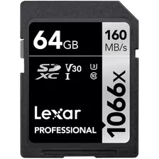 Lexar 1066x Tarjeta Profesional Sdxc Uhs-i 64gb