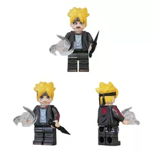 Boruto Uzumaki Personagem Naruto Serie Blocos Boneco