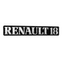 Emblema Renault 18 Metalico