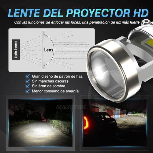 Para Kit Faro H7 Mini Proyector Automtico Lentes Canbus Foto 5