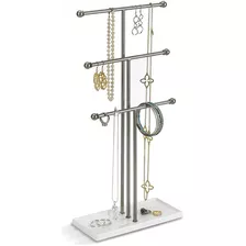 Organizador De Joyas Umbra Trigem De Tres Niveles, Bronce,