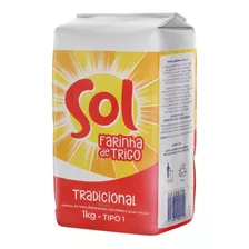Farinha De Trigo Tradicional Sol 1kg