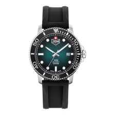 Jdm - Reloj Jdm-wg008-02 Tango Para Hombre Color De La Correa Negro Color Del Bisel Verde