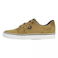 Tênis Dc Shoes Anvil La Caramel Black White Original Casual