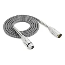 Cable De Conexión De Micrófono Xlr Premium, 15 Pies, ...