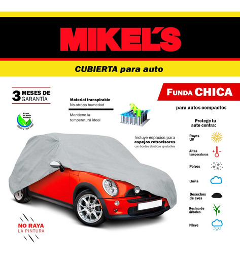 Cubierta Auto Chico Gris Mikels Ca-ch 462 X 121 X 137 Cm Foto 4