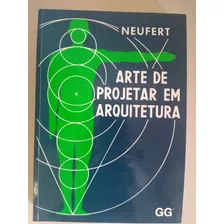 Livro A Arte De Projetar Em Arquitetura