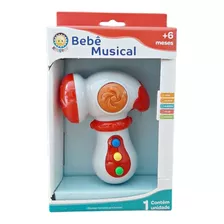 Martelo Ferramenta Brinquedo Musical Acende Luz Kitstar 6m+