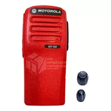 Carcasa Para Radio Motorola Dep450 - Rojo