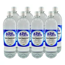 Agua Desionizada Estéril 1 L, 25 Piezas