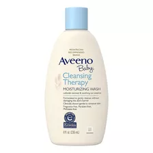 Aveeno Bebé Limpieza Terapia Hidratante Wash  8-oz.