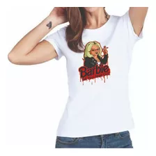 Polera Mujer Sublimacion Barbie Diabolica