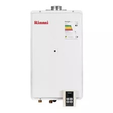 Aquecedor A Gás Rinnai Reu 2802 35l Branco Glp Gas Botijao