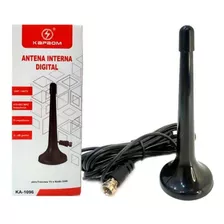 Antena Interna Tv Digital Uhf Hdtv 4k 3 Metros Ka1096 Kapbom