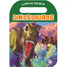 Dinossauros, De Tubaldini Labão, Ieska. Série Colorir Com Alça Ciranda Cultural Editora E Distribuidora Ltda. Em Português, 2021