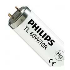 Tubo Uv Tl 60w/10r Philips Actínico Para Serigrafía 120 Cm