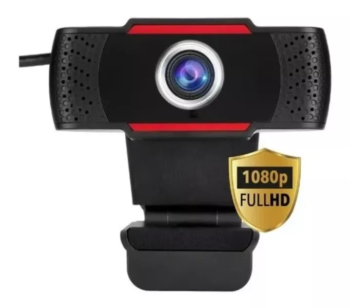 Webcam Full Hd 1080p Articulada Usb Microfono Streaming