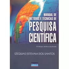 Manual De Métodos E Técnicas De Pesquisa Científica