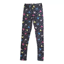 Legging Infantil Confortável Estampada Elian 231749 Preto