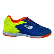 Botin Indoor Dray Premium Azul/amarillo Fluo Dxvida