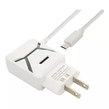 Cargador Universal Carga Rapida Cable C Doble Entrada Usb 