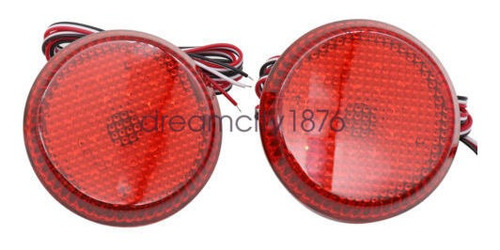 2xred Lens Led Rear Bumper Reflector Light For Scion Xb  Dcy Foto 2