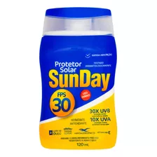 Protetor Solar Sunday Protector Solar Fps 30 Em Creme 1 Unidade De 120 Ml