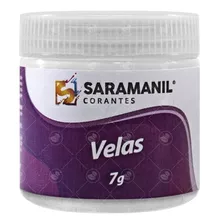 Corante Branco Vela Saramanil Anilina A Óleo 7g Pó 