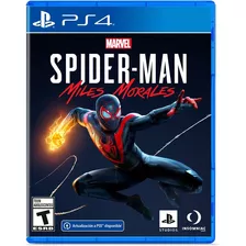 Spiderman Miles Morales Marvel Playstation 4 Nuevo 