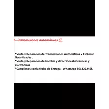 Venta Y Reparación De Transmisiones Automáticas Y Estándar 