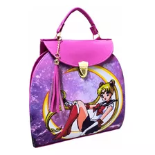 Sailor Moon Bolsa Y Mochila Rosa