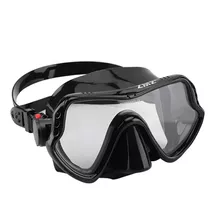 Óculos Mergulho Snorkel Lentes Uv Profissional Preto