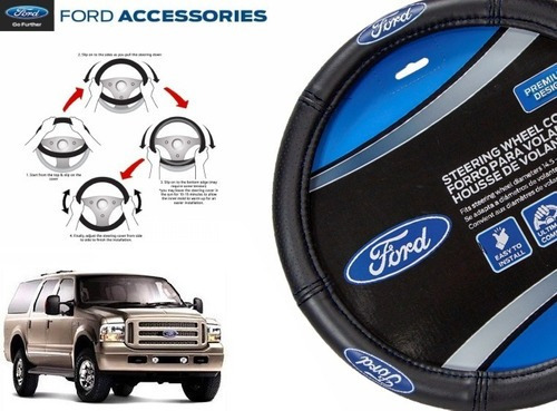 Funda Cubre Volante Ford Excursion 6.8 2002 Original Foto 3